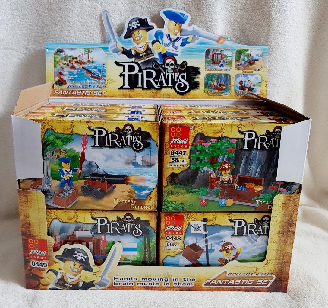 PIRATE A CONSTRUIRE X12PCS (MJ132122)