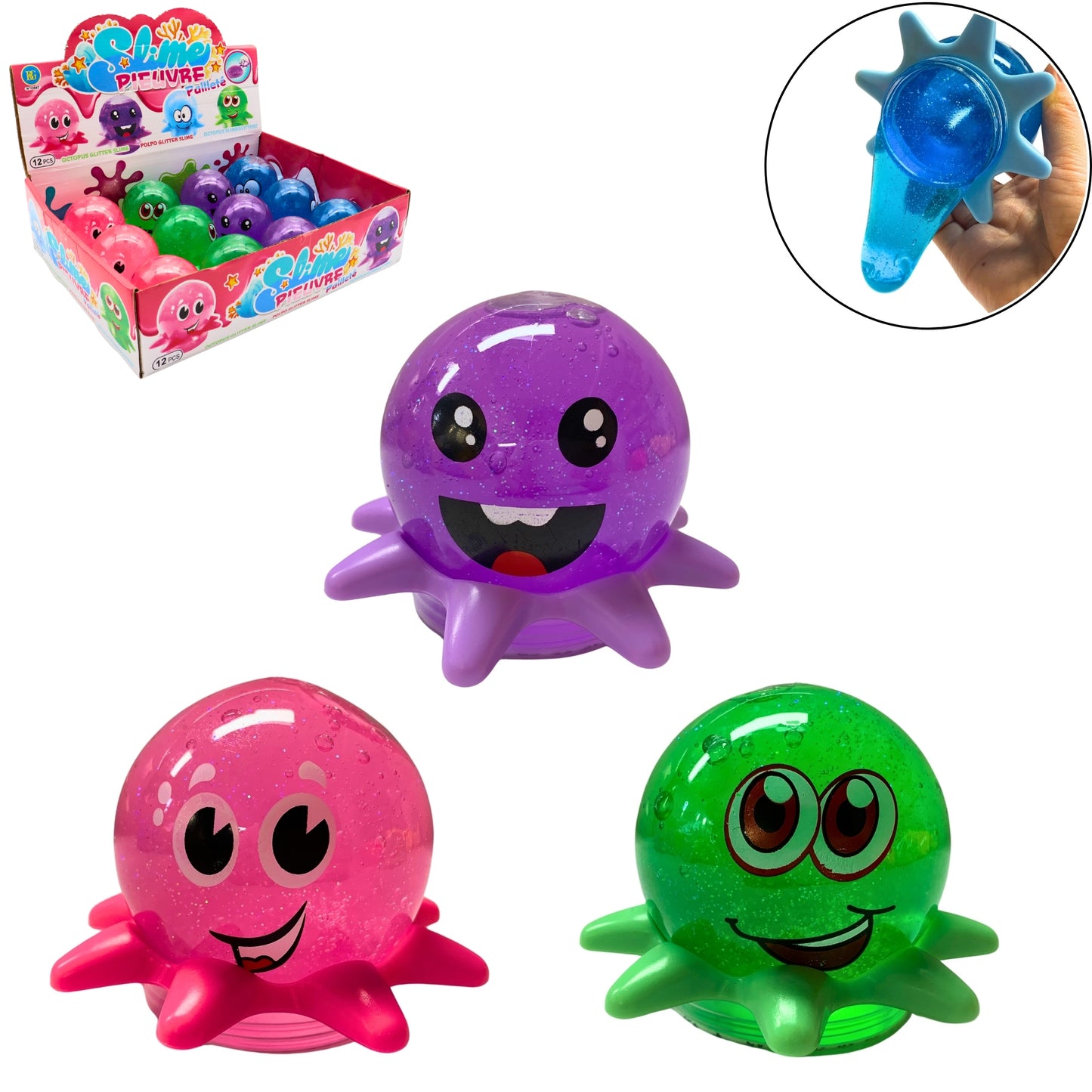 PATE SLIME PIEUVRE X12 PCS (BG13847)