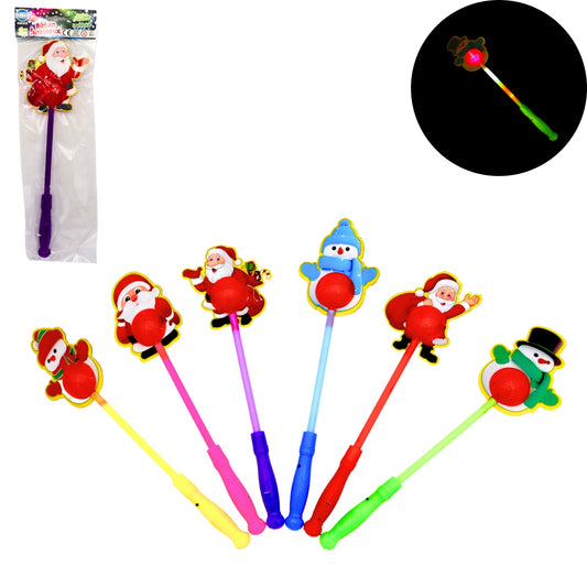 BATON LUMINEUX NOEL 6A 38CM (BG16015) 48/144