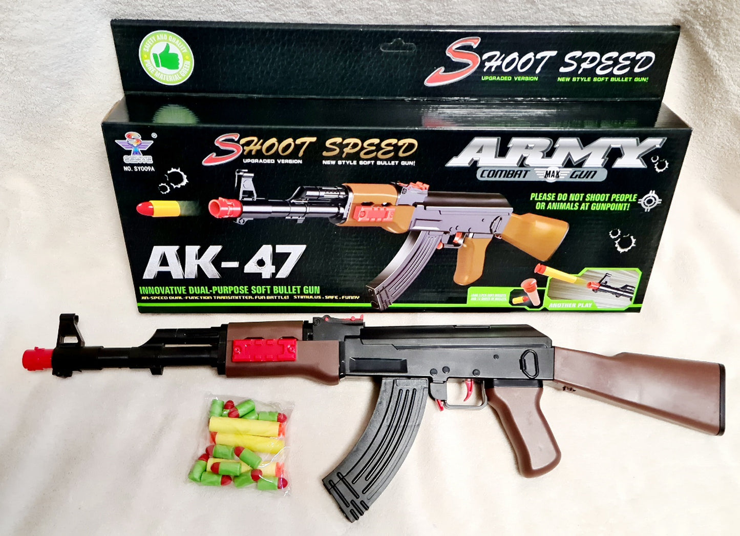 FUSIL AK-47 BALLES SOUPLES (LG2036) 24