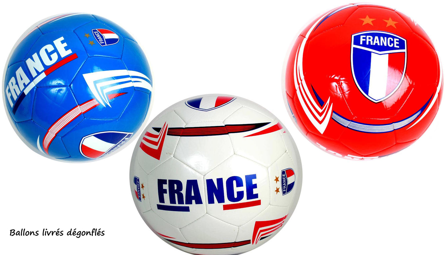 BALLON FOOT FRANCE 25 CM (BG22986) 48/12