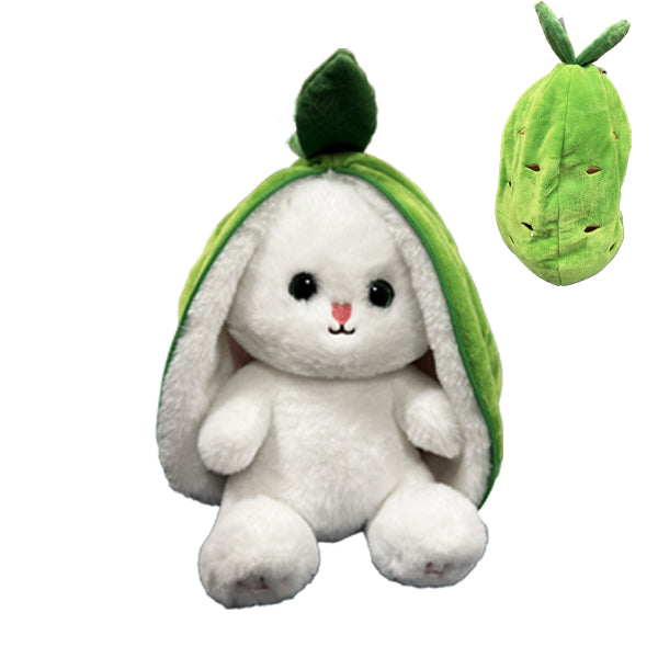 GROSSE PELUCHE LAPIN FRUIT 60 CM (MJ80221)