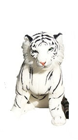 GROSSE PELUCHE TIGRE BLANC 60 CM (MJ9273B)