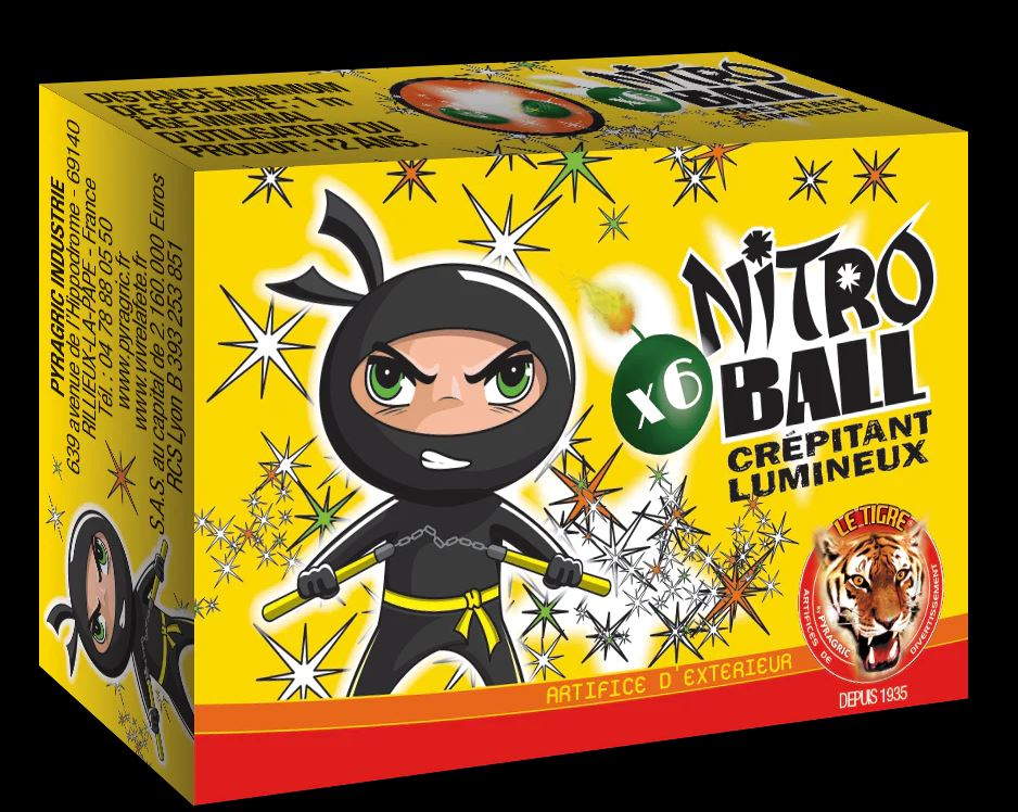 NITRO BALL 6 PCS (PY152371)