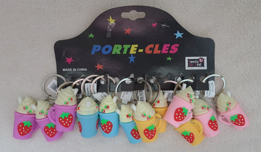 PORTE CLE BUBBLE TEA X12 PCS (TF71157)