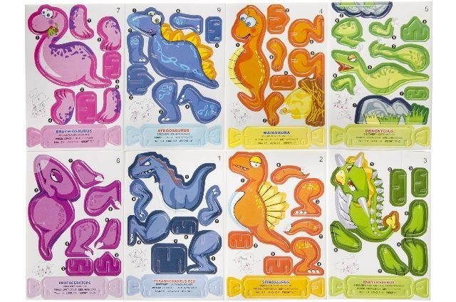 PUZZLE DINOSAURE 3D (LG6907) 48