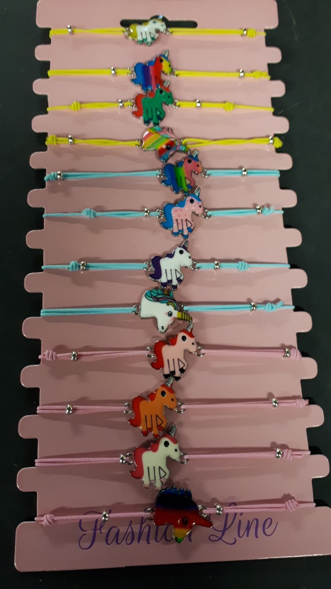 BRACELET LICORNE X12PCS (BG32763)