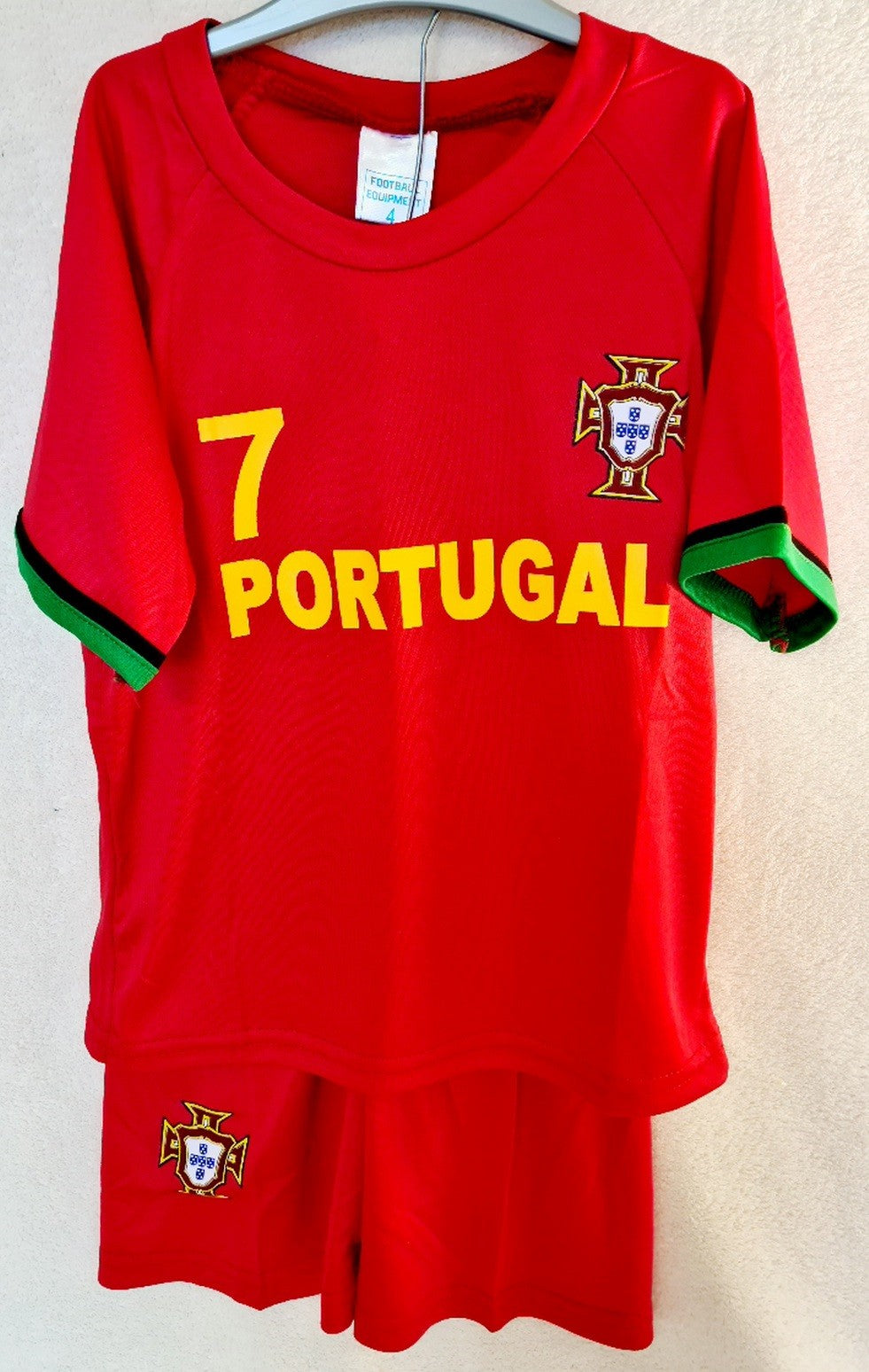 MAILLOT ET SHORT ENFANT PORTUGAL (CAMSEPO)