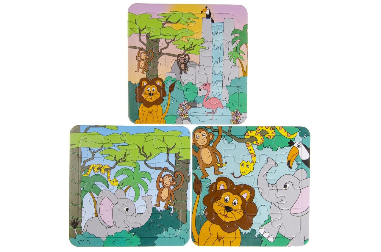 PUZZLE ANIMAUX 14CM (LG7362) 600/50