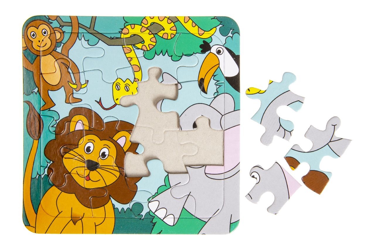 PUZZLE ANIMAUX 14CM (LG7362) 600/50